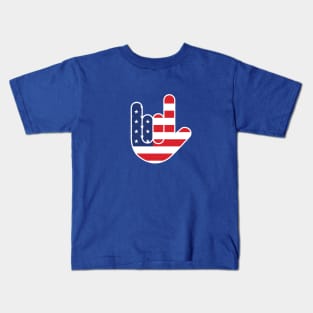 I Love You America Kids T-Shirt